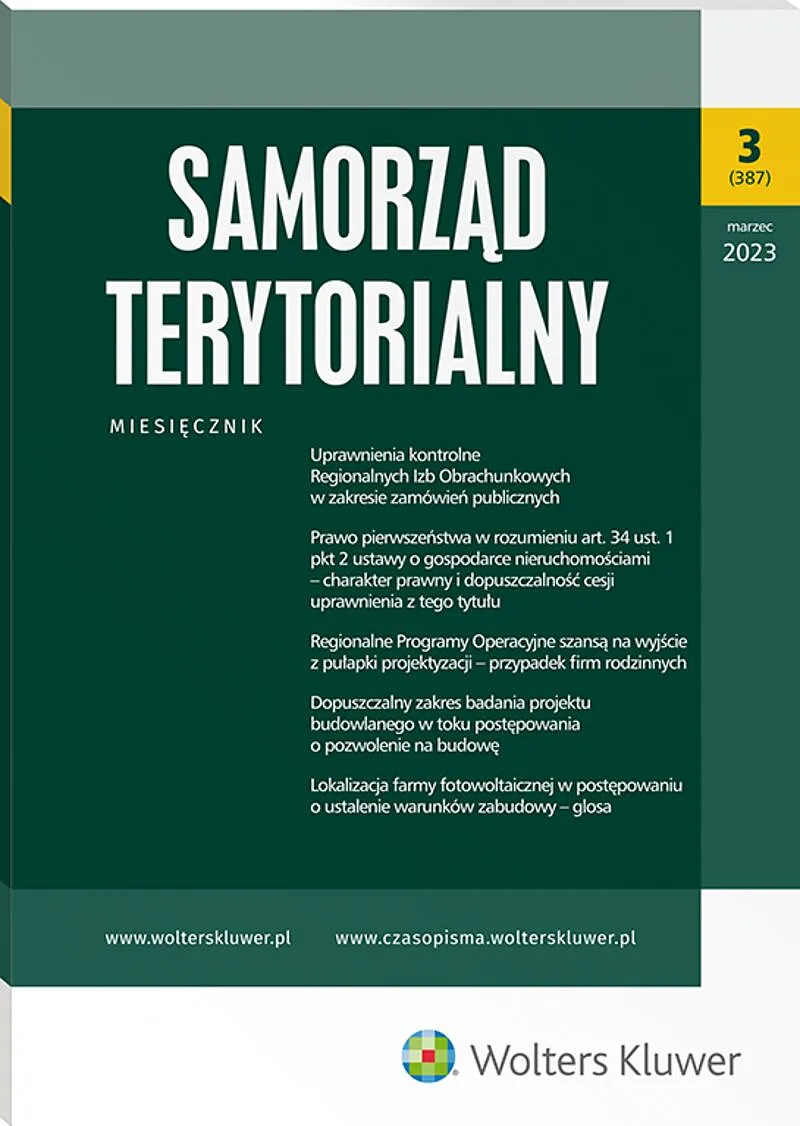 Samorząd Terytorialny - Nr 3/2023