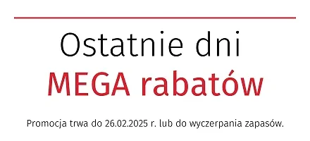 Ostatnie dni wyprzedaży do -90%